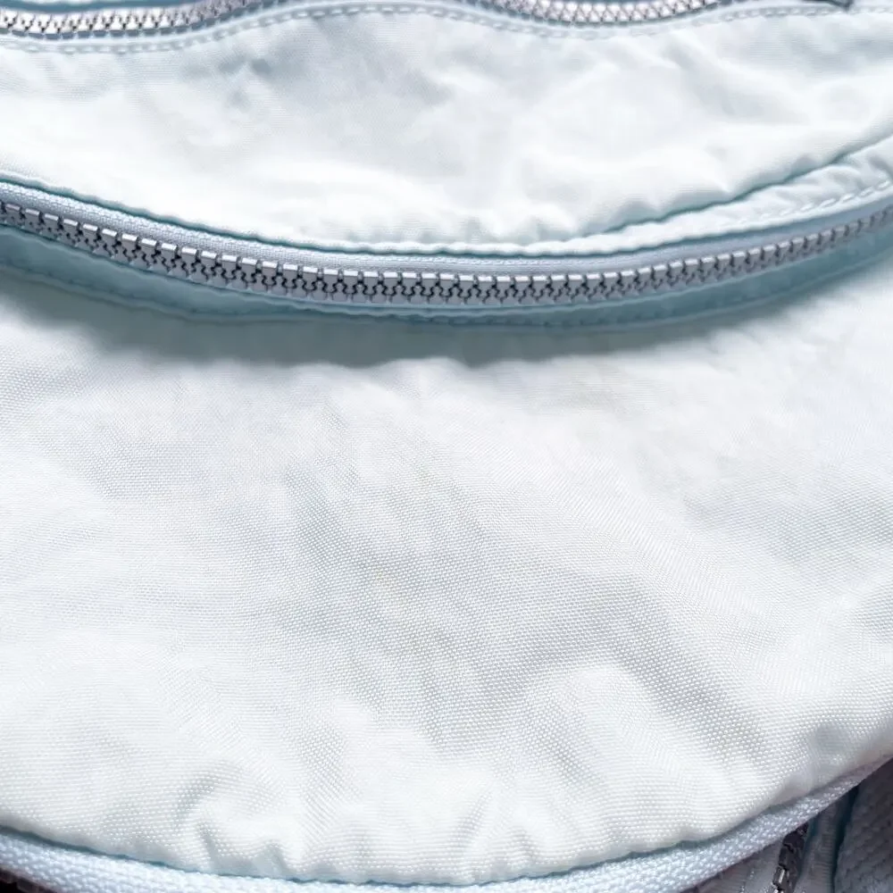 Kipling Seoul Laptop Backpack Powder Blue XL Nylon Lightweight